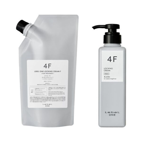Lebel ONE SALON CARE LOCKING CREAM Hair Treatment 4F Средство лечение волос "Refine Bath"