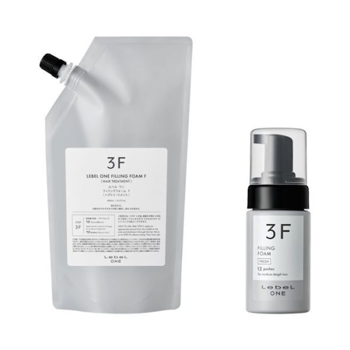 Lebel ONE SALON CARE FILLING FOAM Hair Treatment 3F Средство лечение волос "Refine Bath"